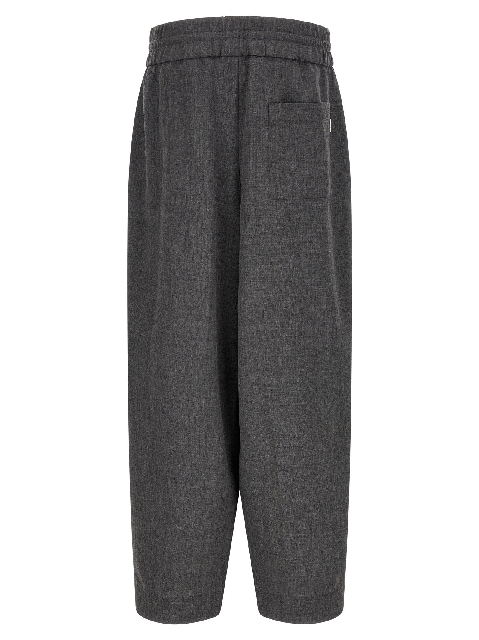Ami Paris Mélange Wool Pants – 100% virgin wool - view 2