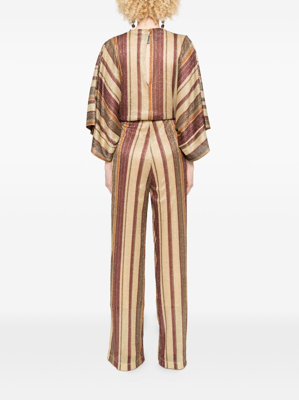 Siyu Striped long jumpsuit - view 2