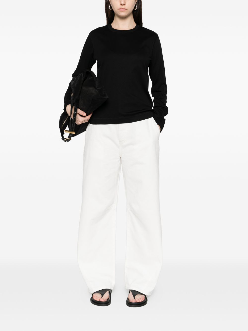Herskind Cotton crewneck sweater – 100% Organic Cotton - view 4