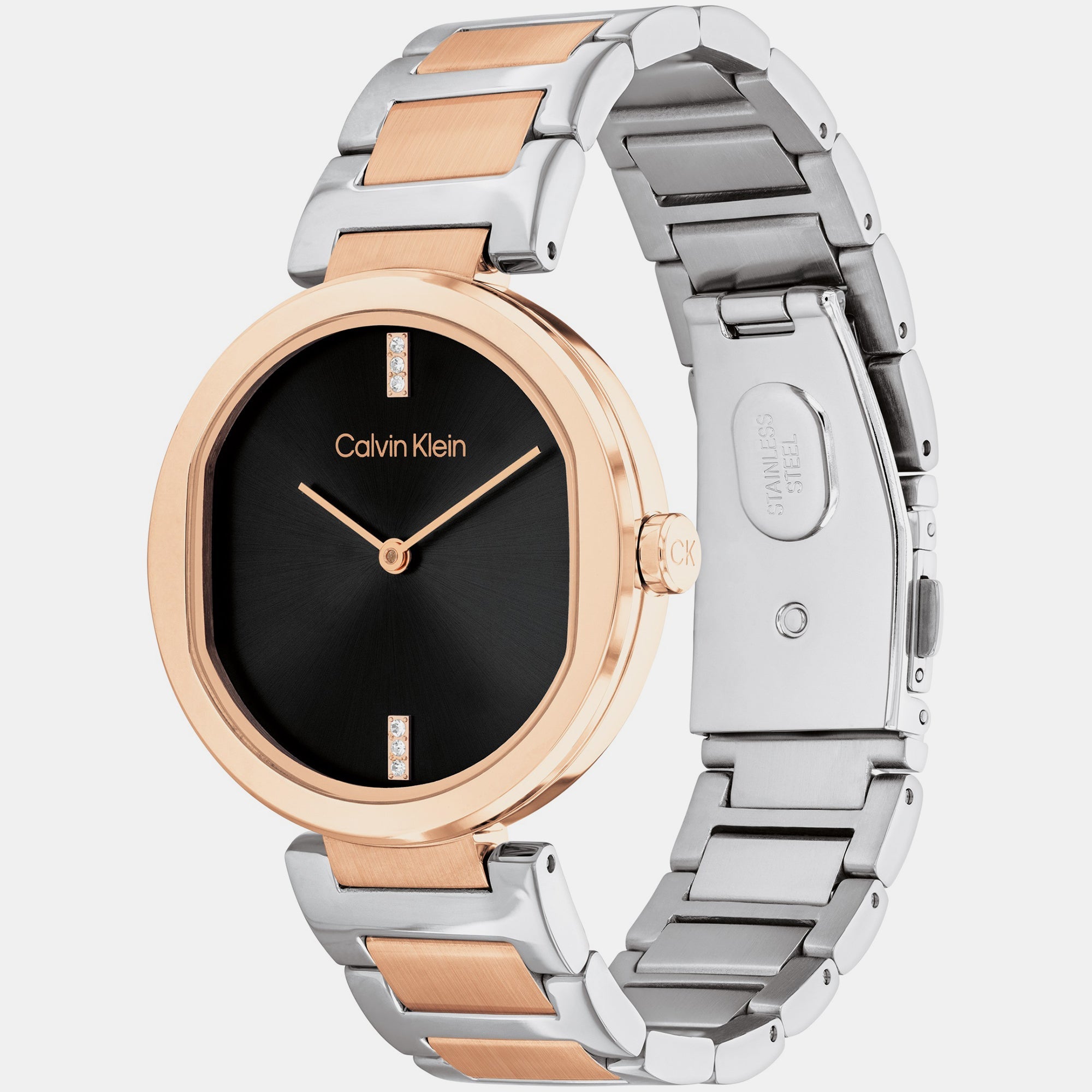 Calvin Klein Ck Sensation Women Quartz Black Dial Analog Stainless Steel Watch 25200432 - view 2