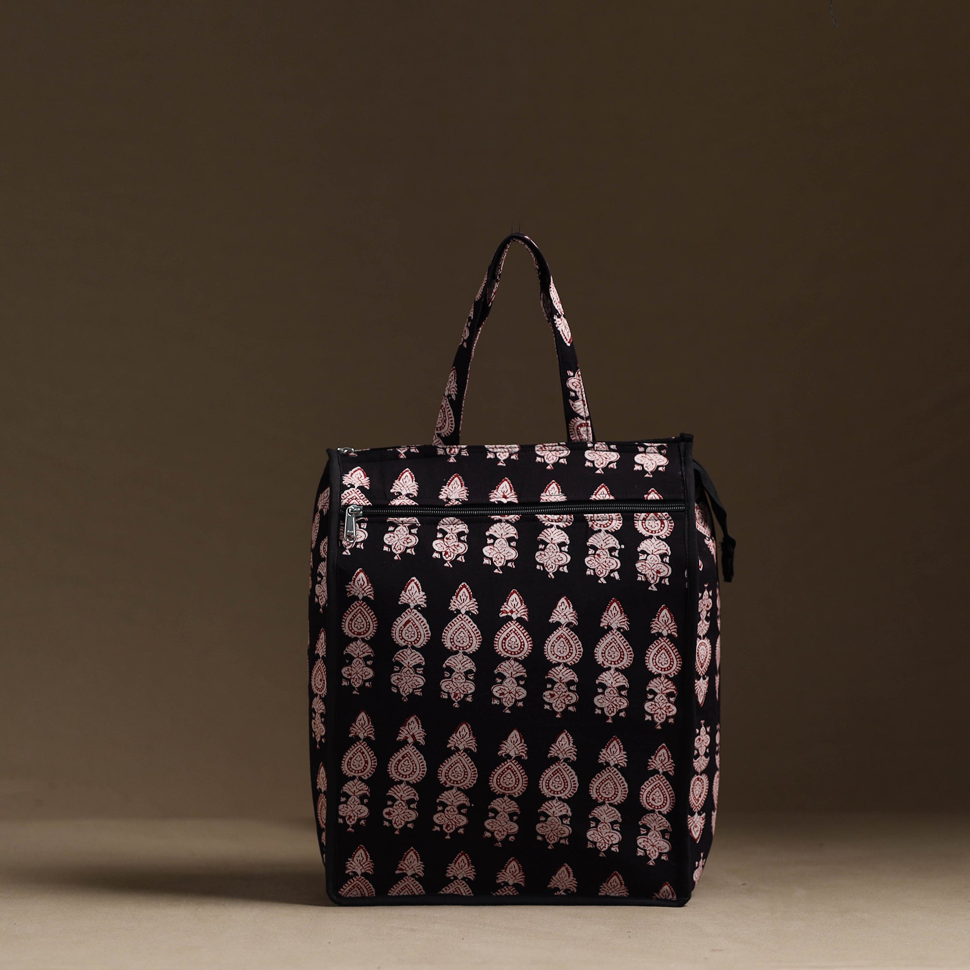 NOORI BAZAR Black - Handmade Cotton Shopping Hand bag 25