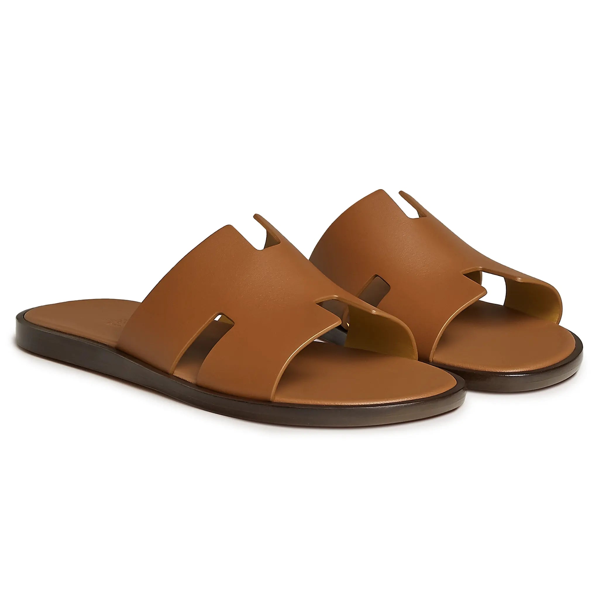 Hermès Paris Izmir Gold Sandal - view 2