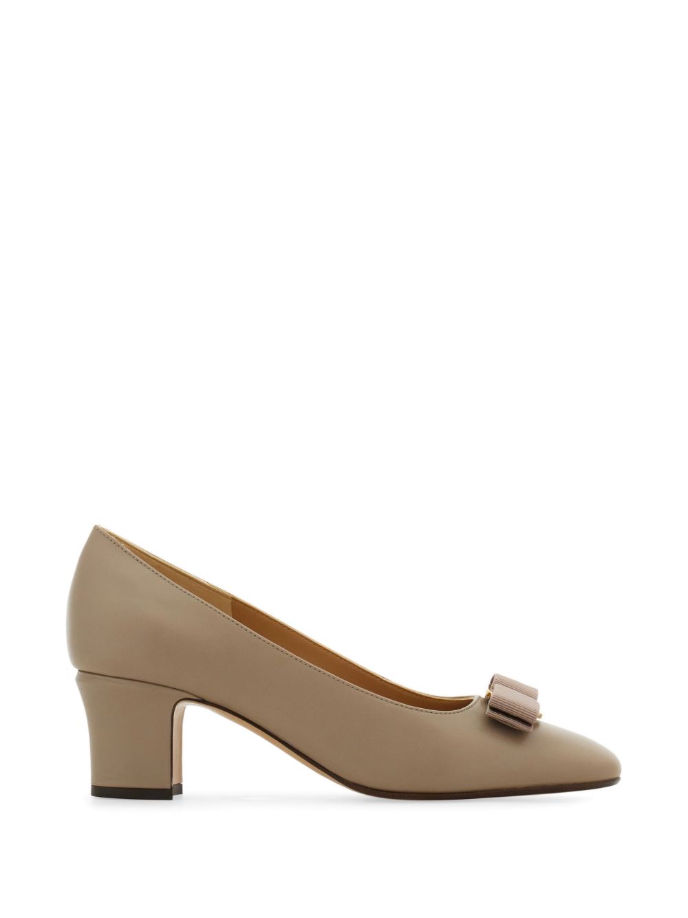 Ferragamo With Heel BROWN – Upper:100% Bos Taurus