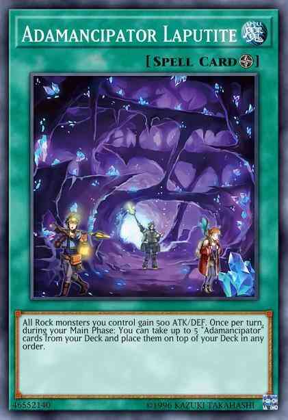 Yu-Gi-Oh! Adamancipator Laputite - SESL-EN010 - Super Rare - 1st Edition