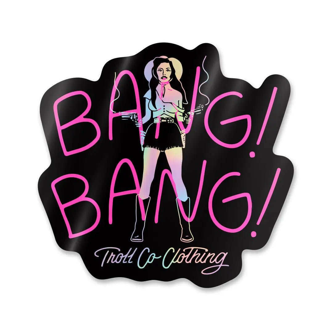 Radial Bang Bang Sticker
