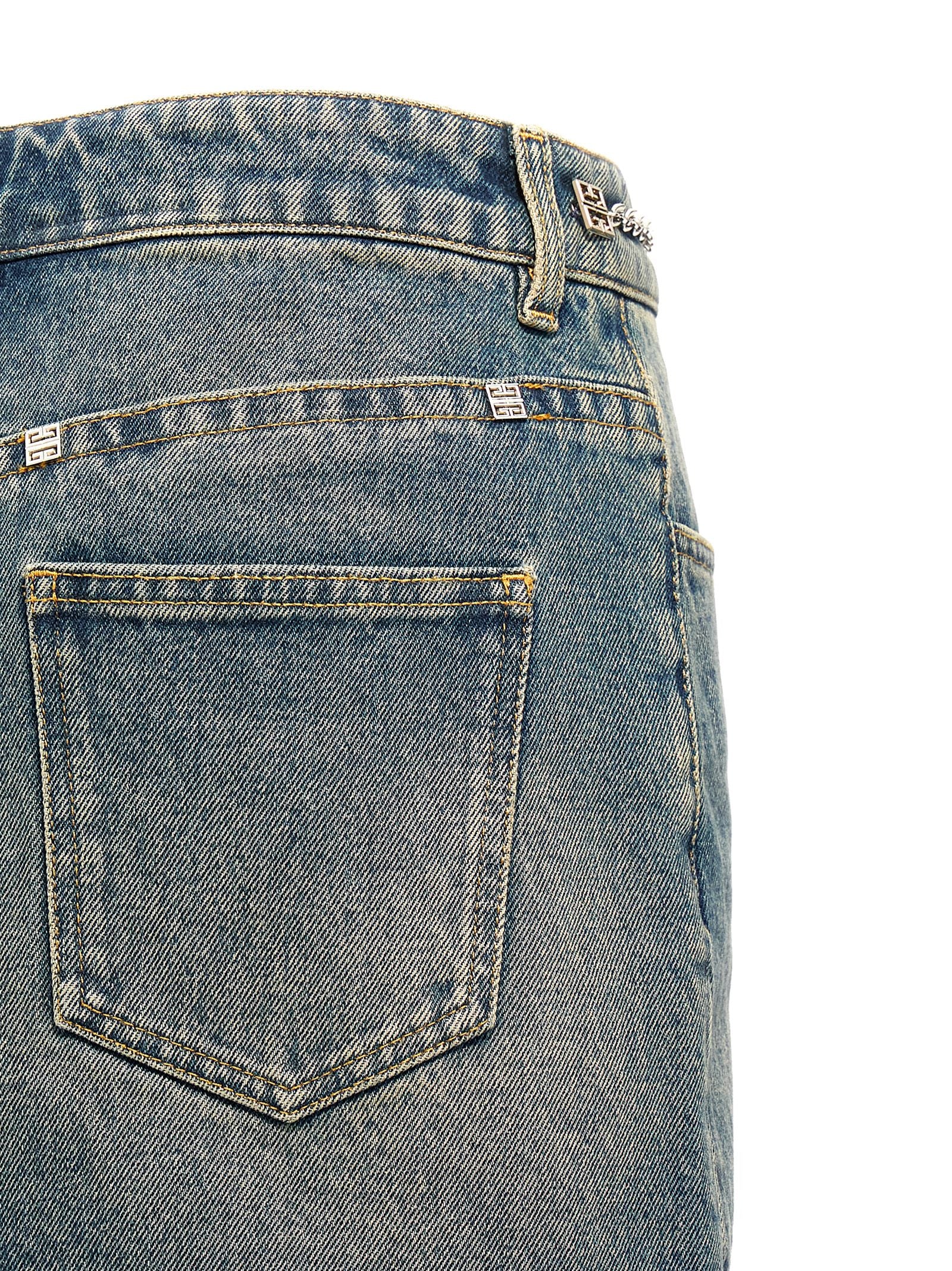 Givenchy Denim Mini Skirt – 100% cotton - view 4