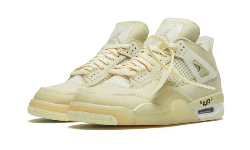 Cop Underdog Air Jordan 4 X Off-White 'Sail' (W) - view 2