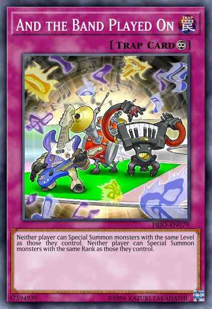 Yu-Gi-Oh! And the Band Played On - MP15-EN045 - Common - 1st Edition