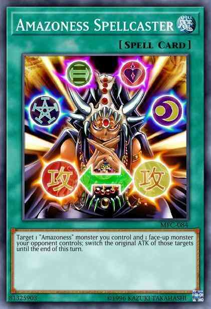 Yu-Gi-Oh! Amazoness Spellcaster - MFC-084 - Common - Unlimited