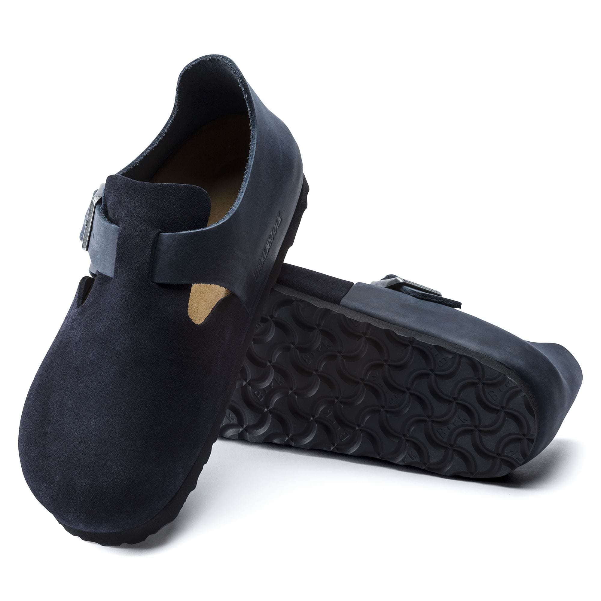 Birkenstock London Oiled Leather/Suede Leather