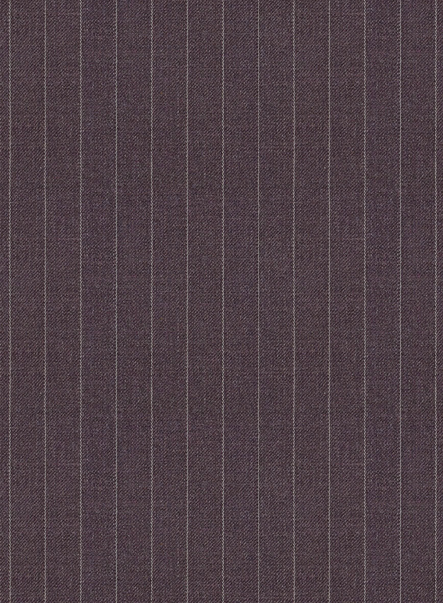 StudioSuits Wine Pinstripe Waist Coat - view 3