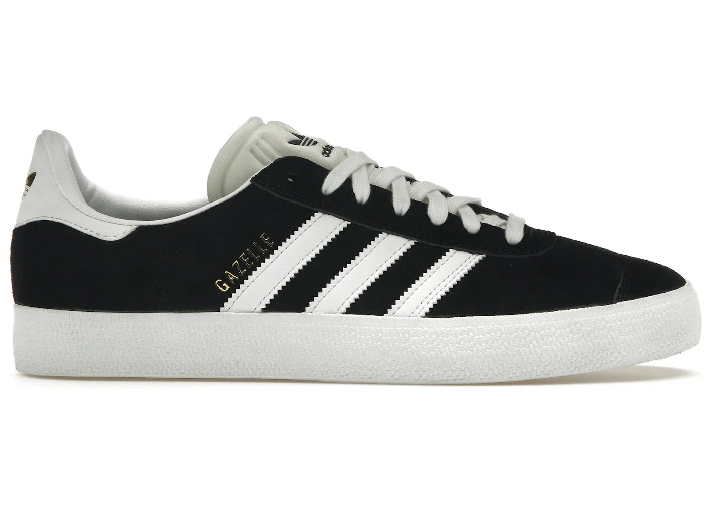 Adidas Gazelle Adv Black White Gold