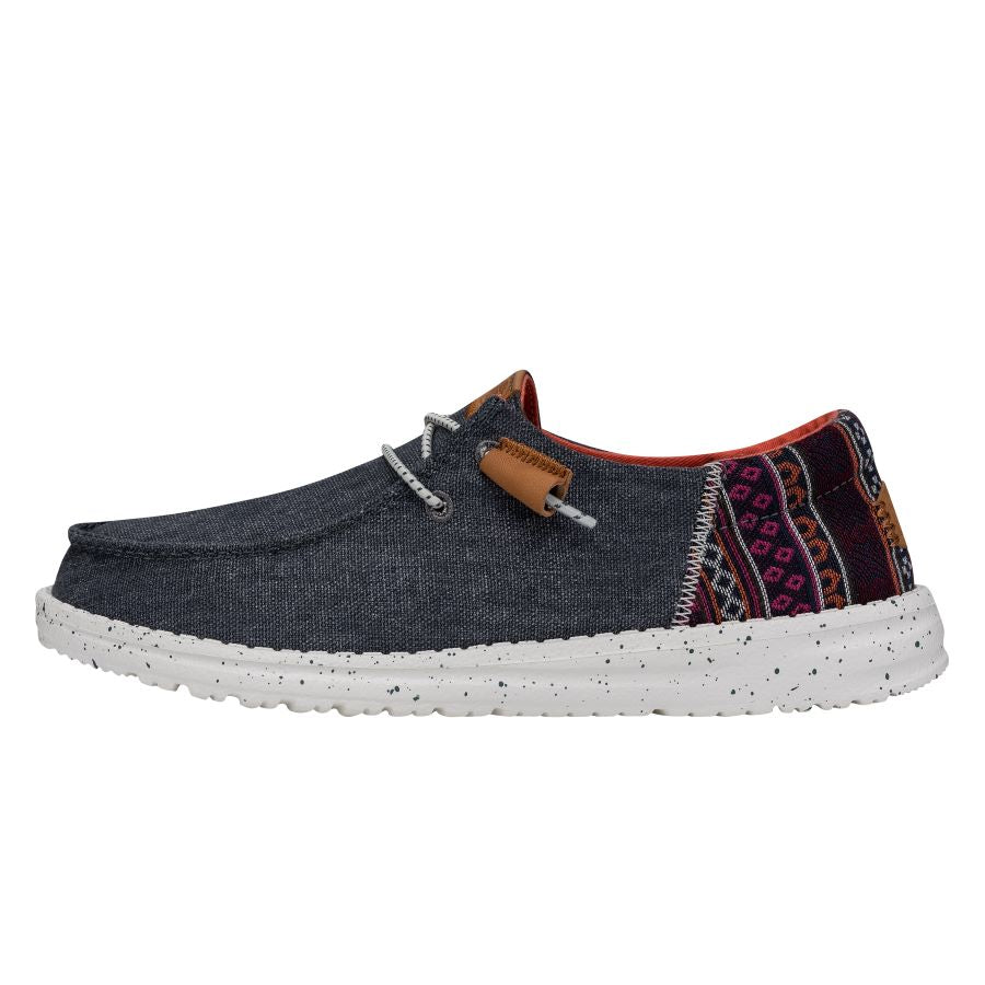 HEYDUDE shoes Wendy Funk Baja - Navy – Women's