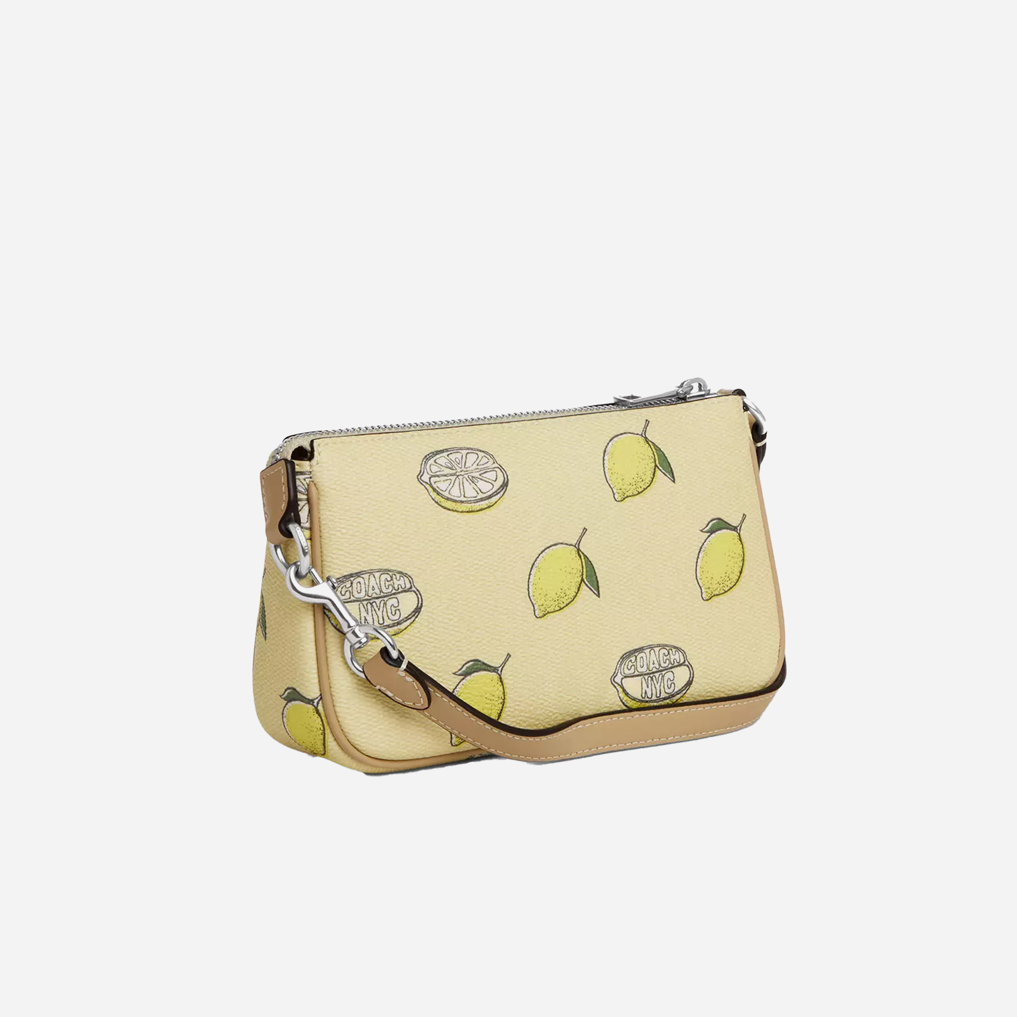 COACH Nolita 19 With Lemon Print Sv/Garden Glade Multi - view 2