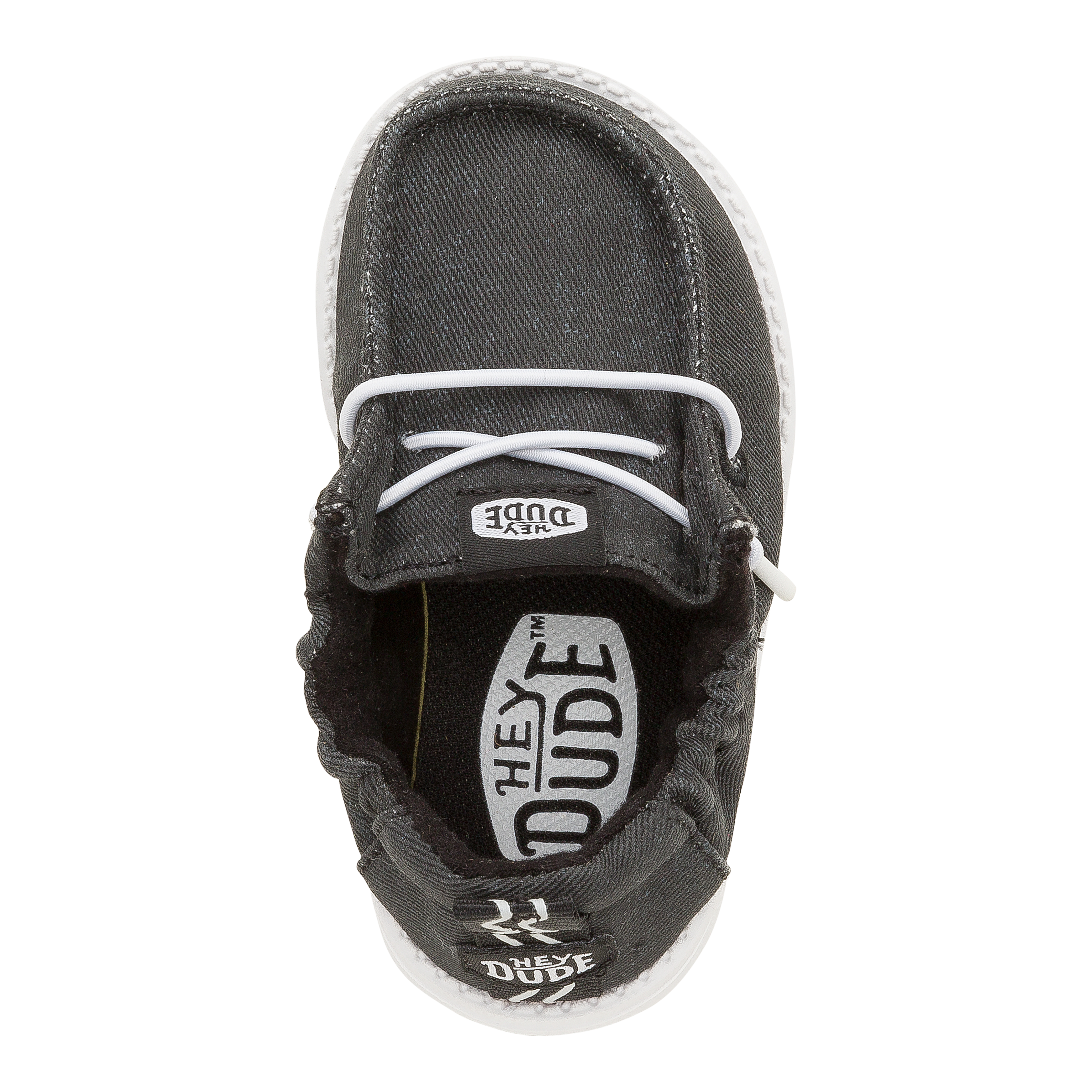 HEYDUDE shoes LILDUDE Infant Slip On Core - Black - view 6