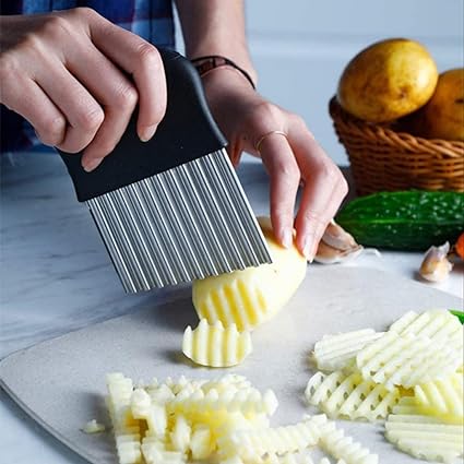 Catterton Stainless Steel Crinkle Knife (Pack Of 2) - view 2