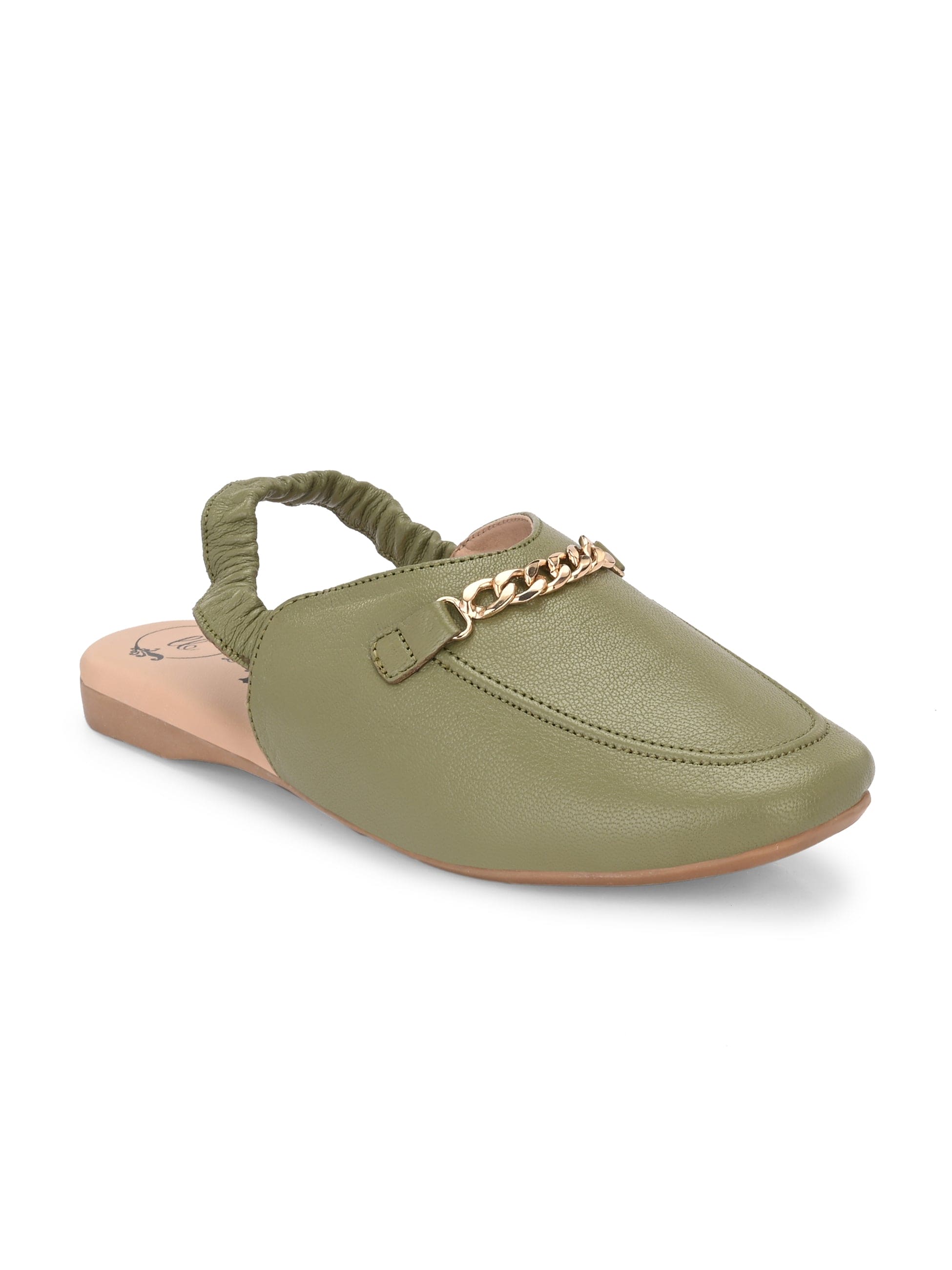 Egoss Shoes Mules by Lady Boss x Egoss – Olive