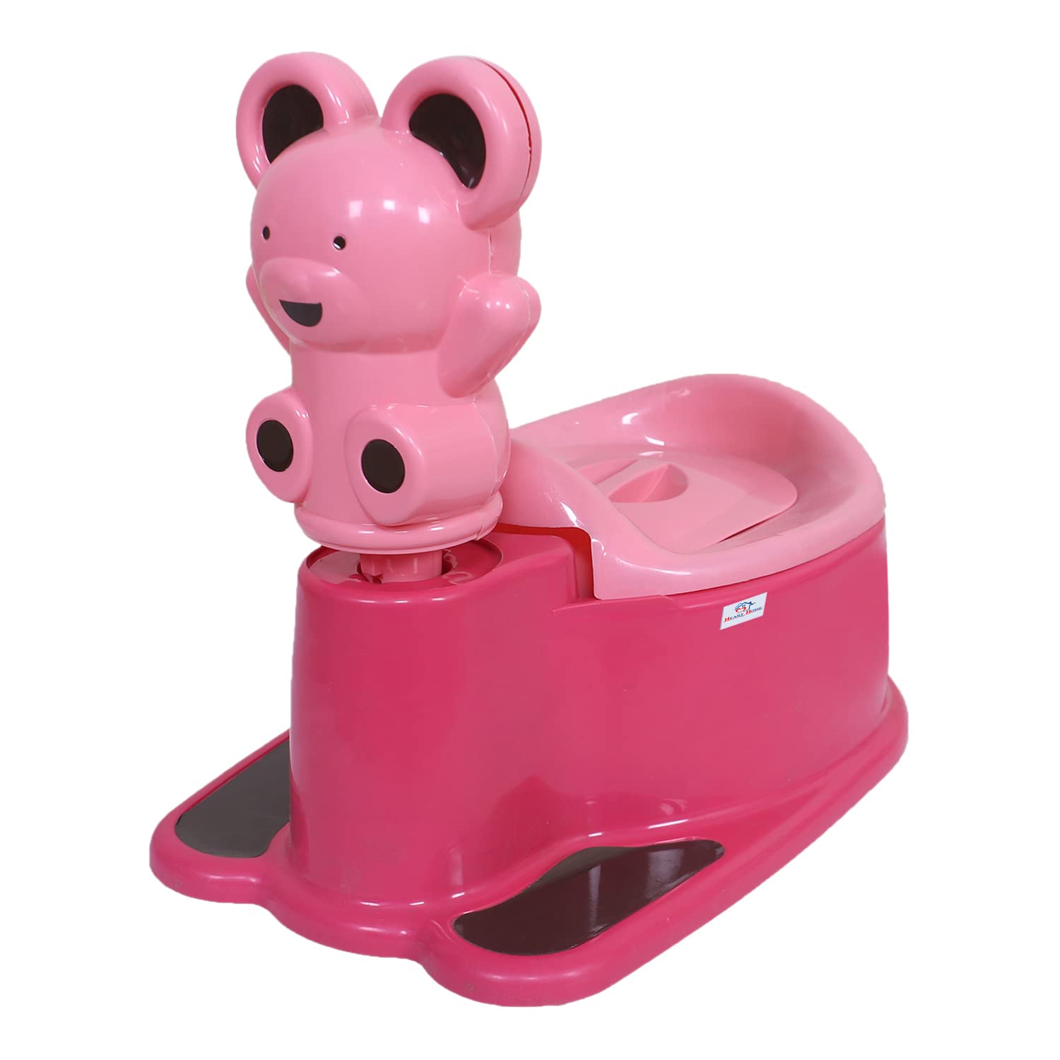 Heart Home Kuber Industries Potty Training Seat|Portable Baby Potty Seat|Kids Potty Seat|Potty Seat For 1 + Year Child|PINK