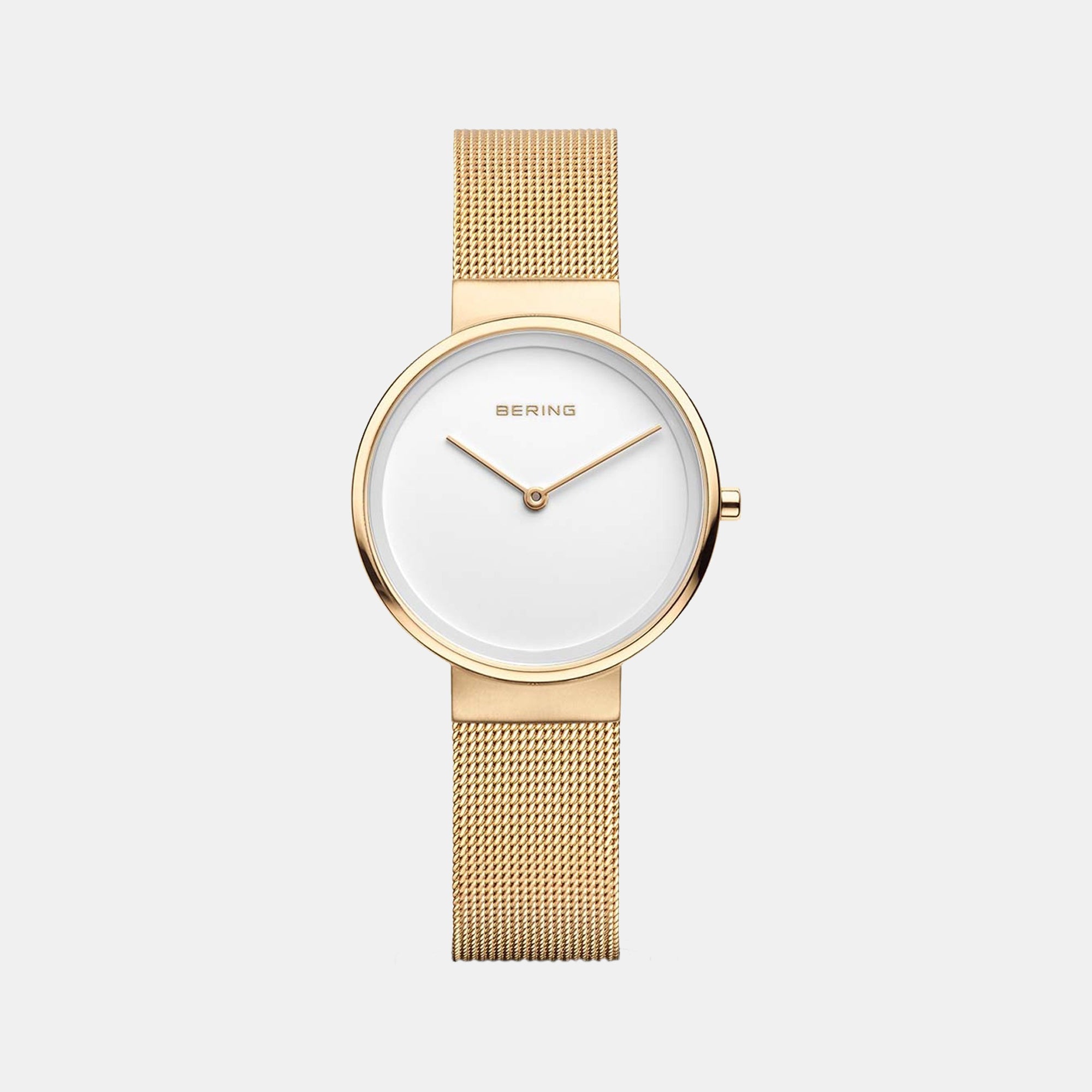 Bering Classic Women's White Stainless Steel Watch 14531-334