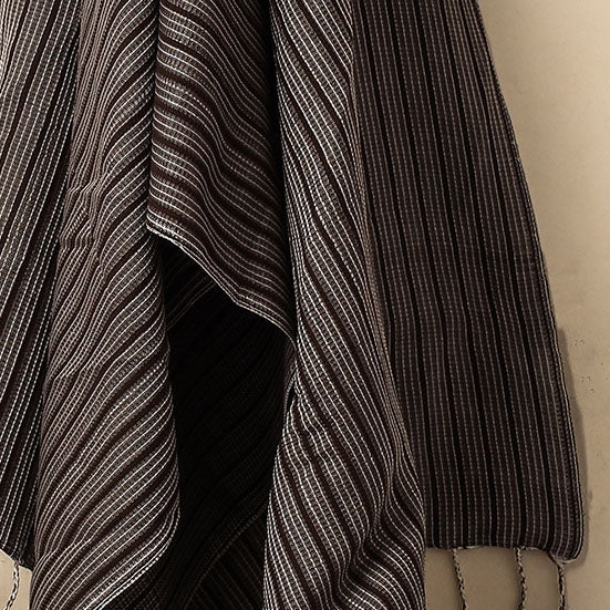 GYAN VIDYA HASTSHILP - BHARTESH Black - Waffle Weave Handwoven Pure Cotton Towel - view 3