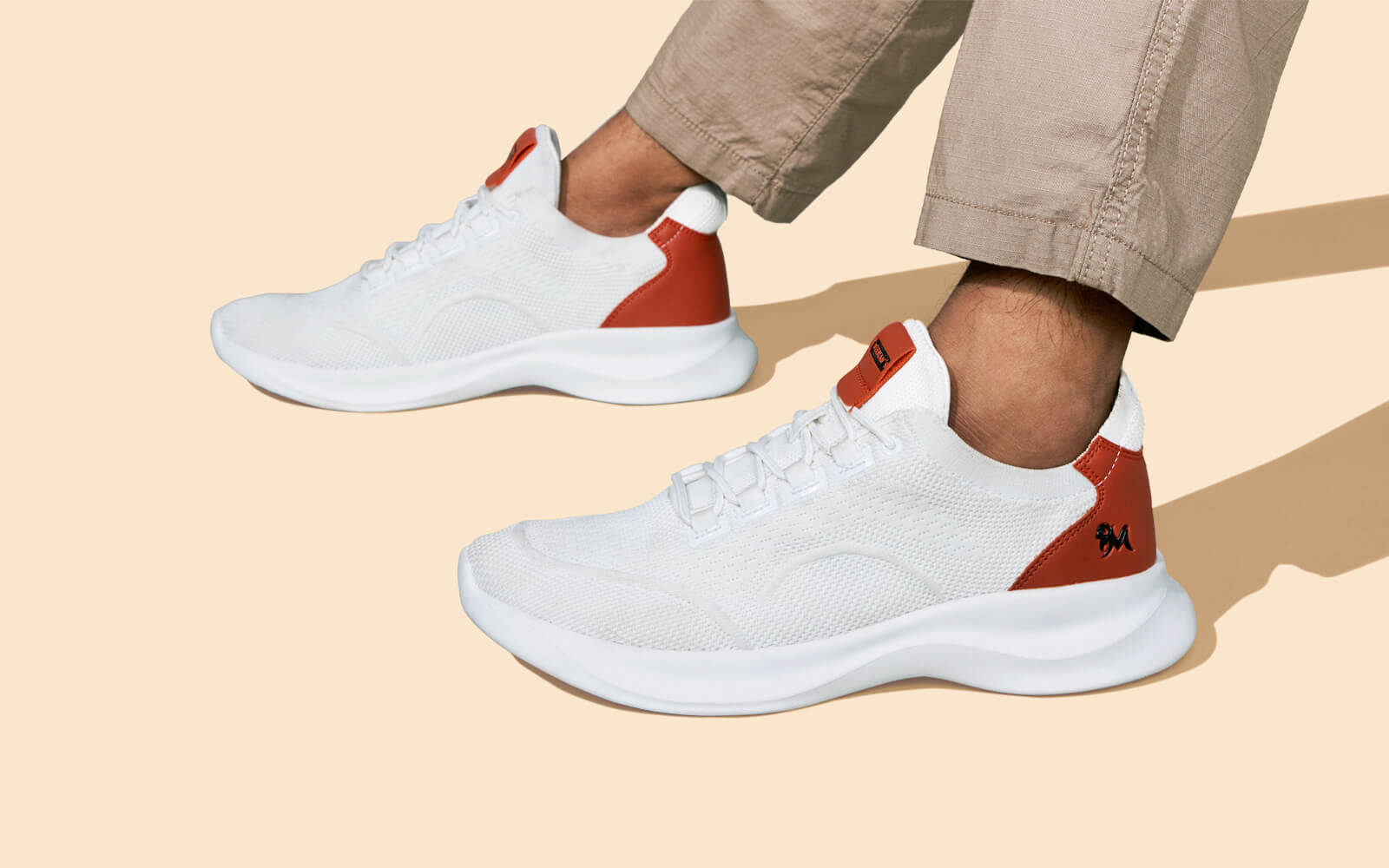 Neeman's The Knit Strides : White - view 9