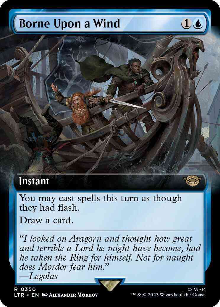 Magic Borne Upon a Wind [350] [Extended Art] [The Lord of the Rings: Tales of Middle-earth] [Non-Foil]