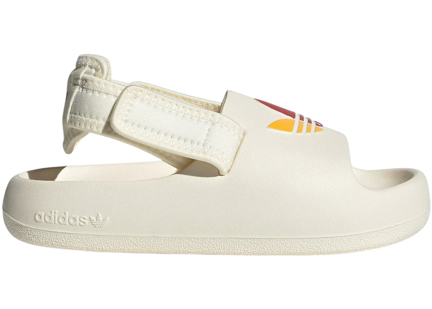 adidas adiFOM Adilette Slides Cream White Active Purple Better Scarlet (PS)