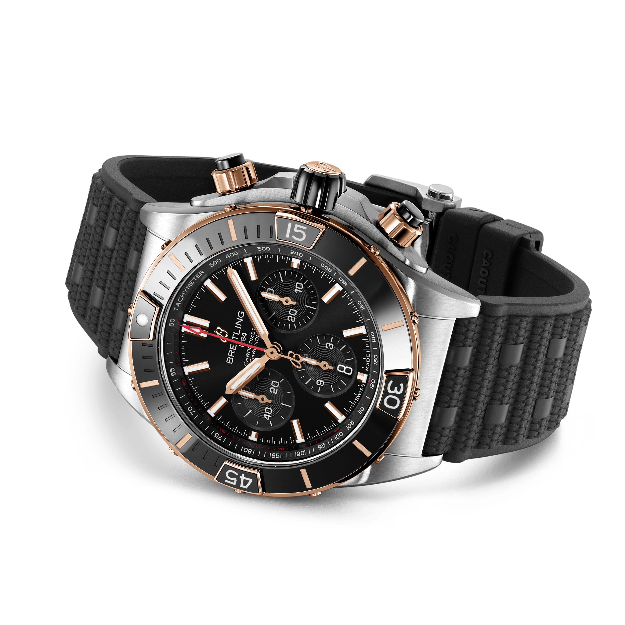 Breitling Super Chronomat B01 Black Dial Men 44mm - view 2