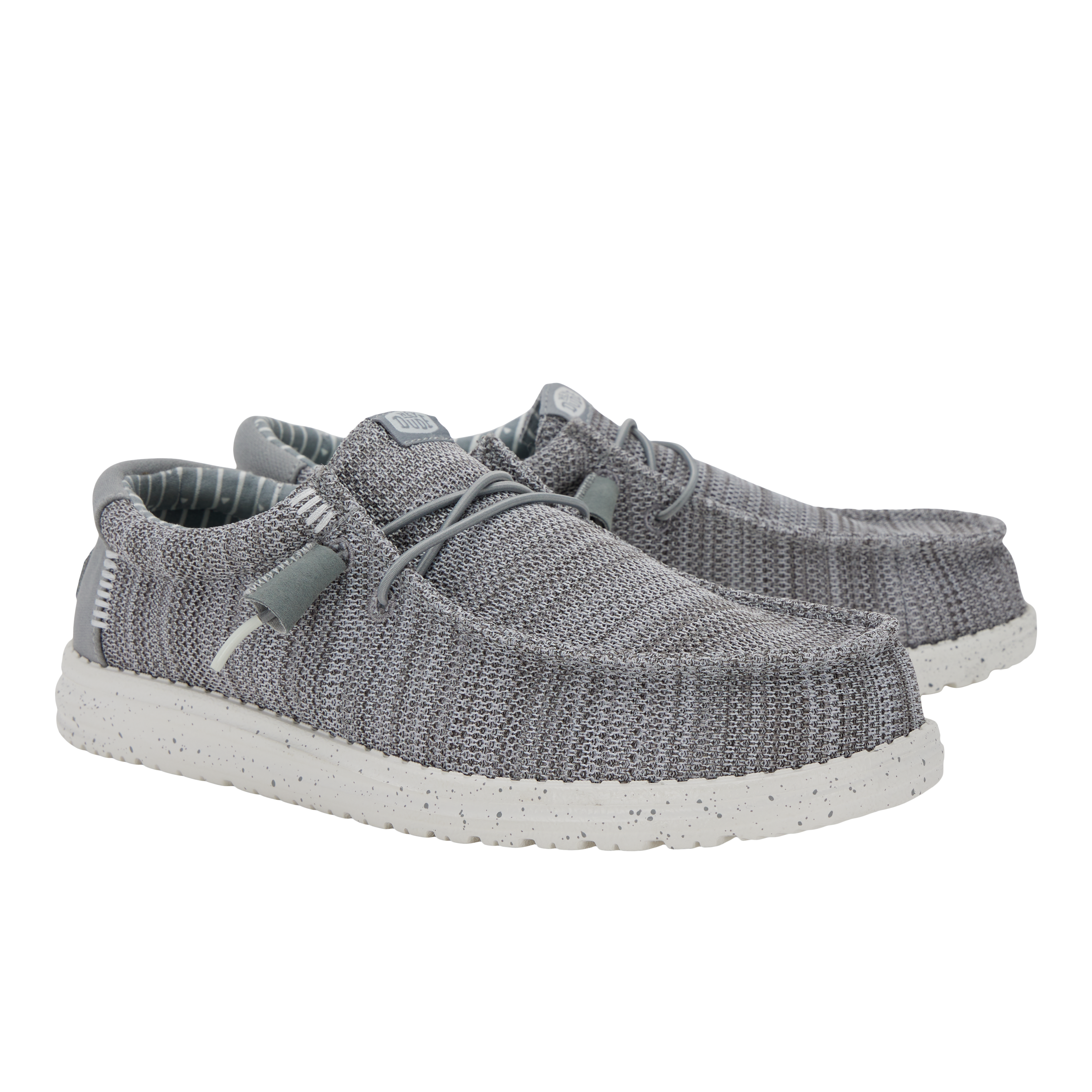 HEYDUDE shoes Wally Stretch Sox - Grey – Men's - view 2