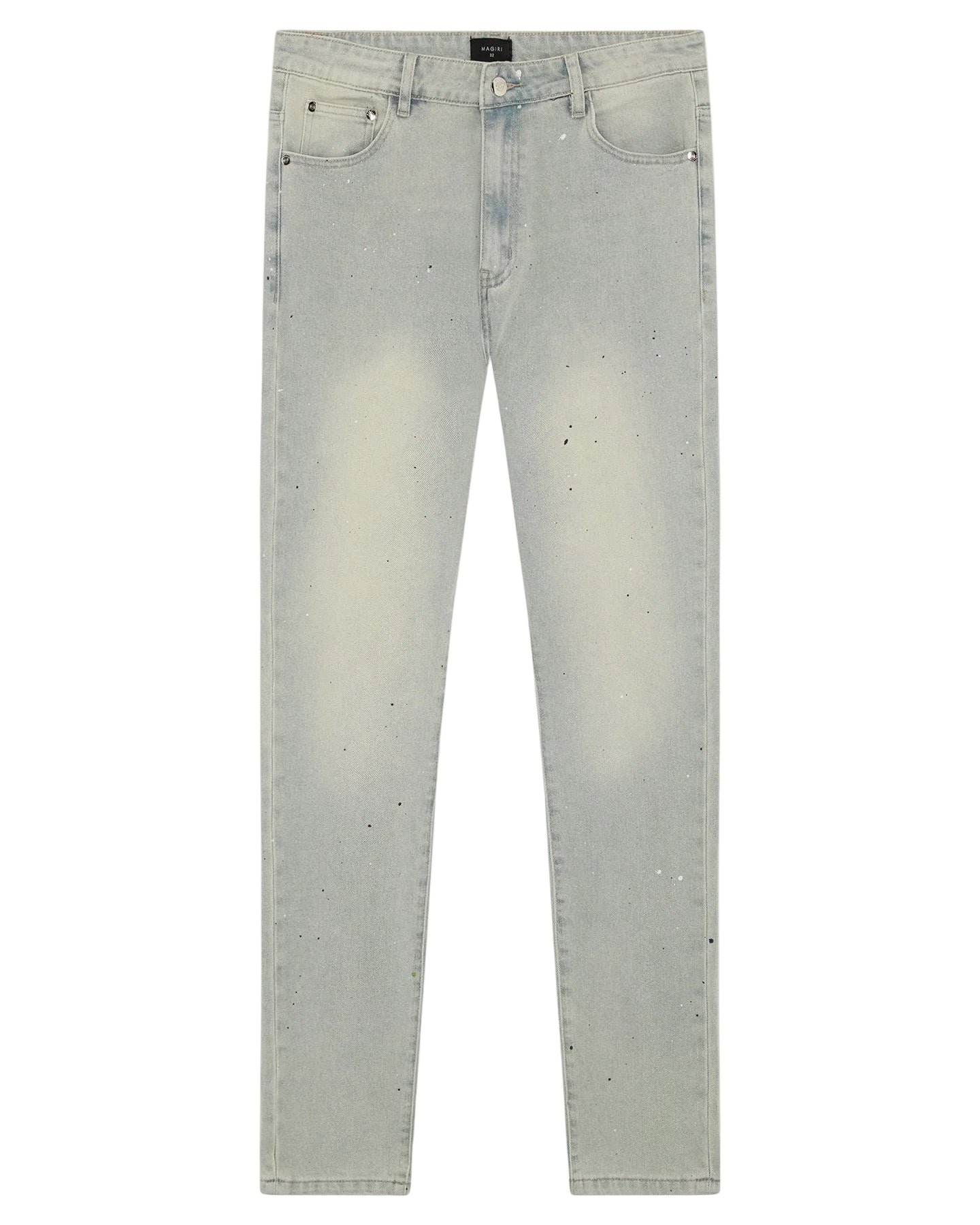 MAGIRI Painted Slim Blue Jeans – Light Blue