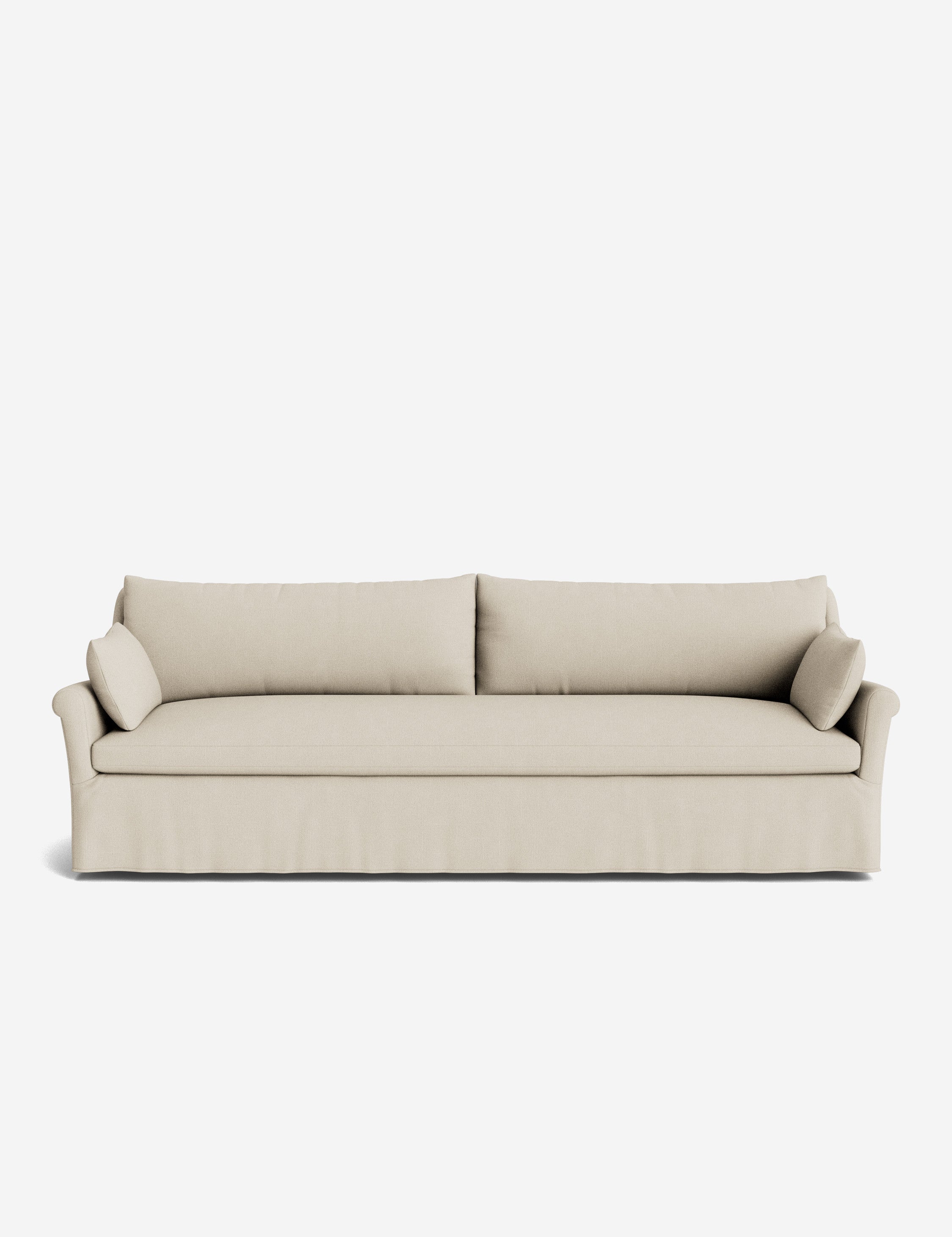 Lulu and Georgia Portola Rolled Arm Slipcover Sofa - view 102
