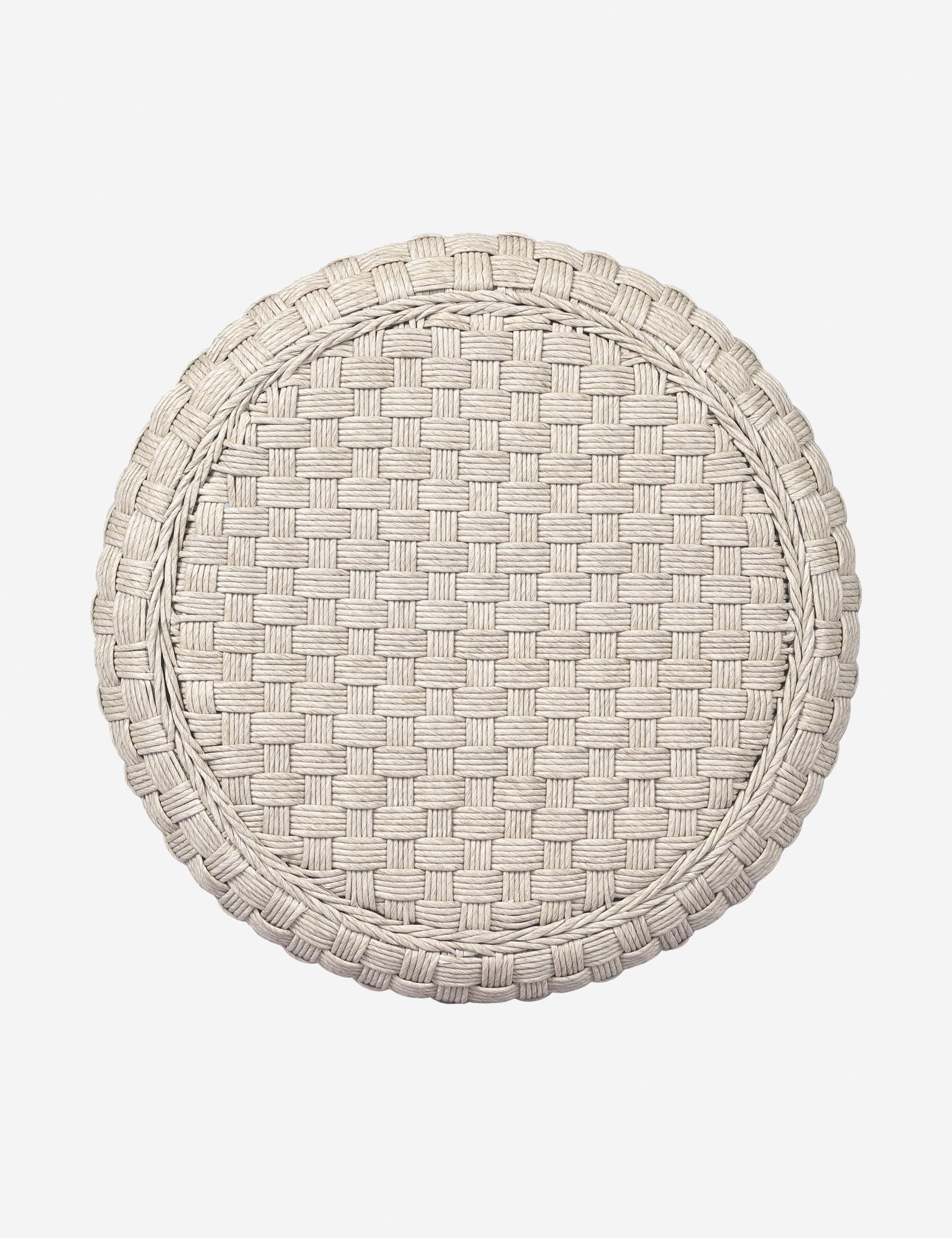 Lulu and Georgia Venetia Indoor / Outdoor Round Side Table by Amber Lewis x Four Hands - view 11
