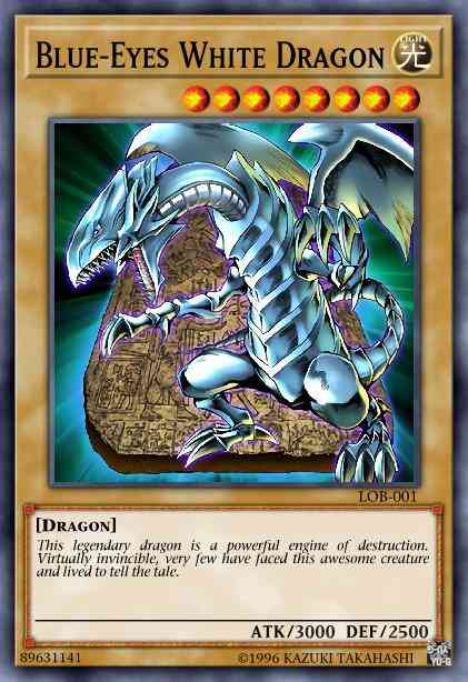 Yu-Gi-Oh! Blue-Eyes White Dragon - DB1-EN098 - Ultra Rare - Unlimited
