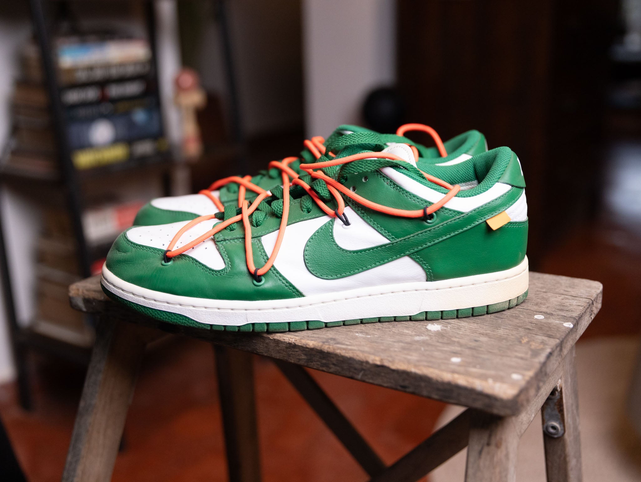 Nike Dunk Low Off-White Pine Green