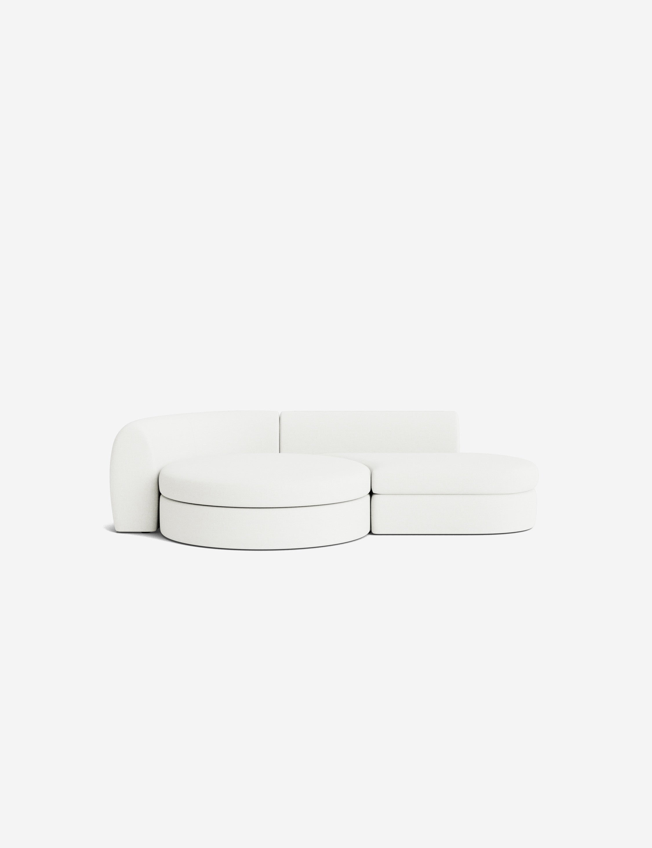 Lulu and Georgia Buckley Modular Chaise Sectional Sofa - view 20