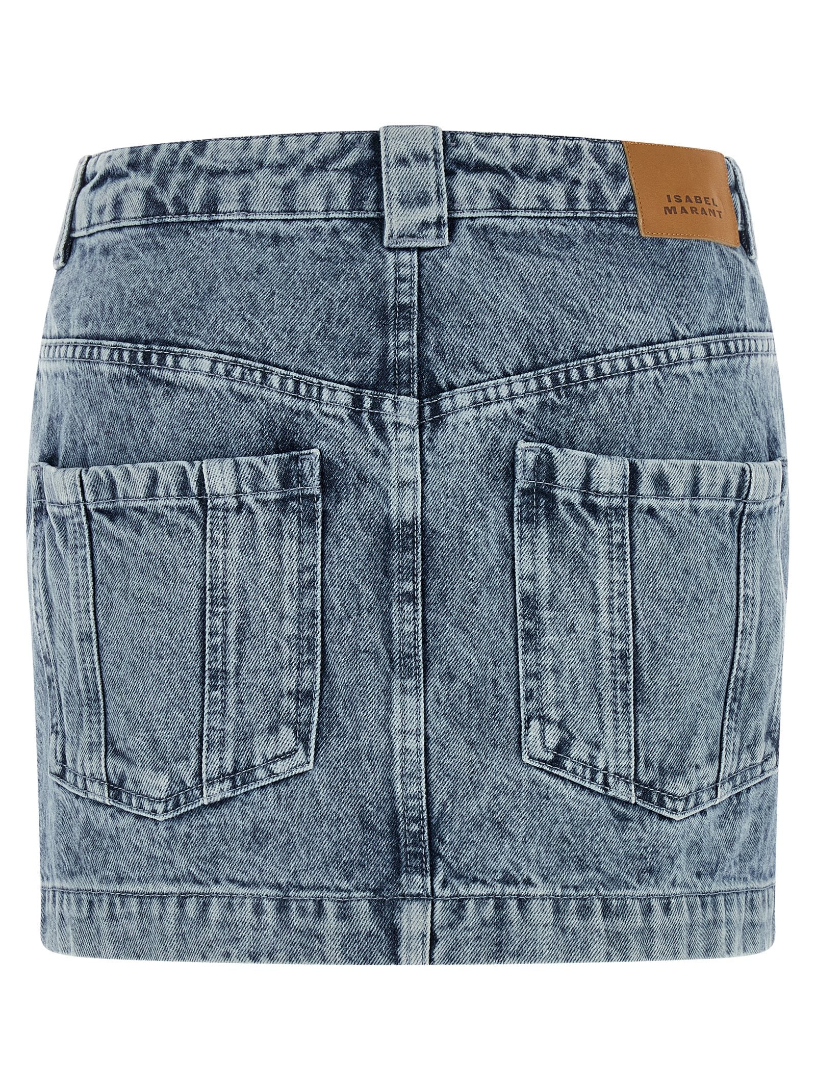 Marant Etoile Juana Skirt – 100% cotton - view 2