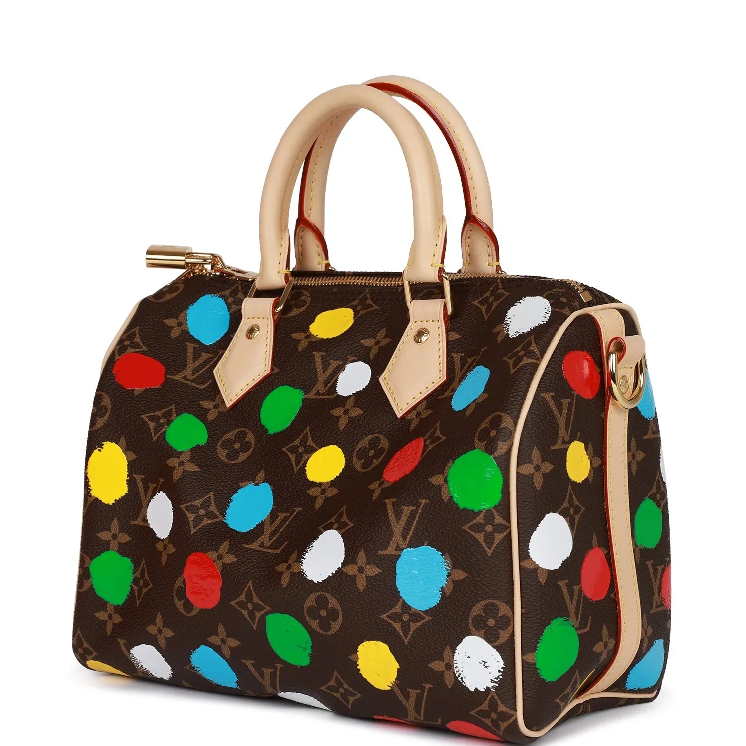 Cop Underdog Louis Vuitton x Yayoi Kusama Monogram Speedy Bandouliere 25 - view 2