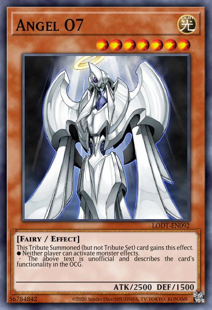 Yu-Gi-Oh! Angel O7 - YR04-EN001 - Ultra Rare - Limited