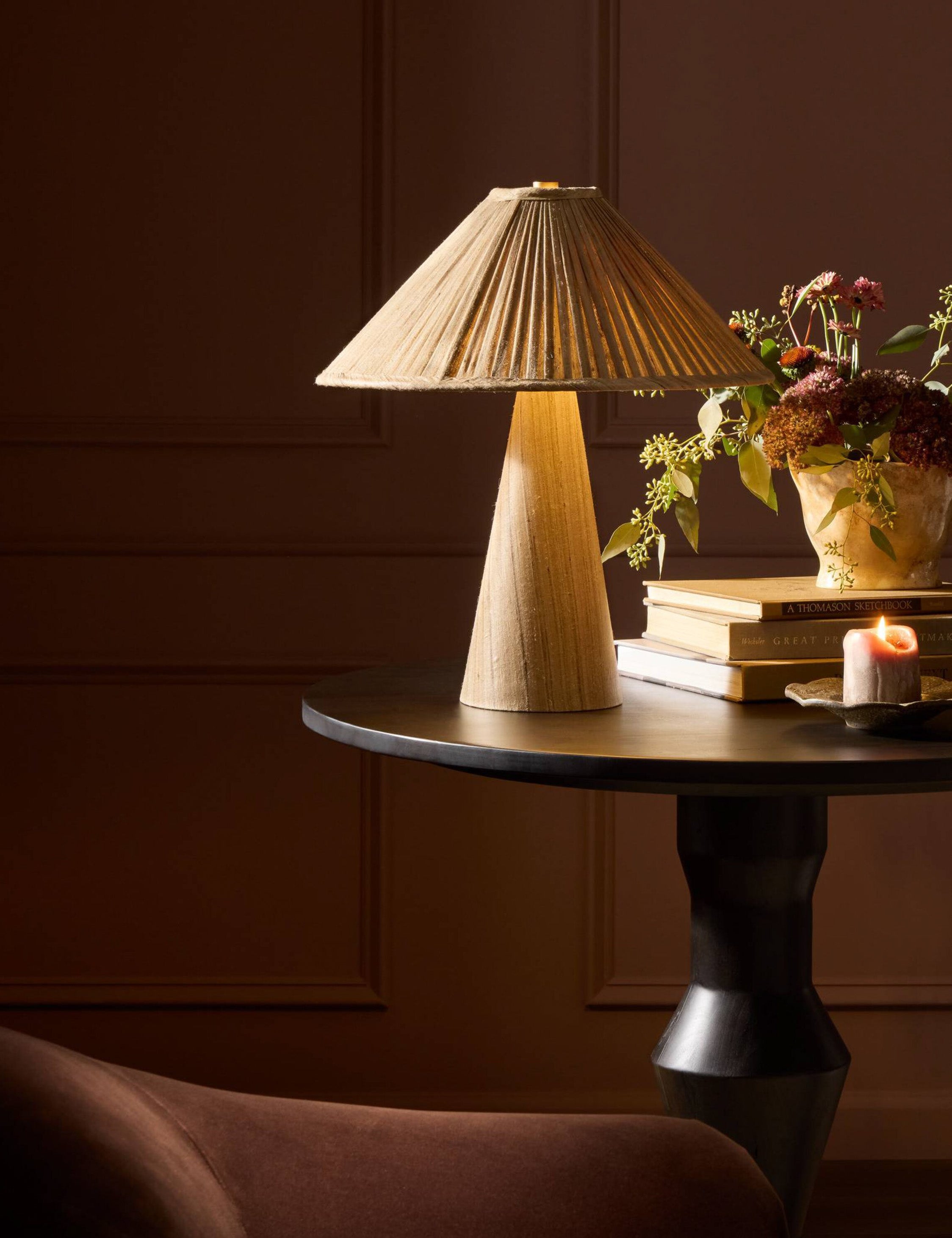 Lulu and Georgia Brianna Table Lamp – Natural - view 2