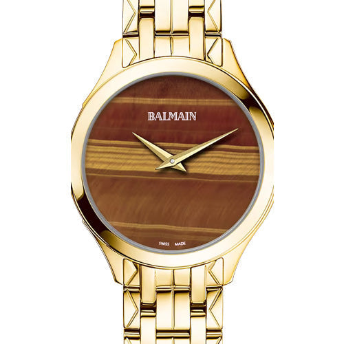 Balmain Flamea II Natural Stones Tiger's Eye Dial Women 34mm - view 2