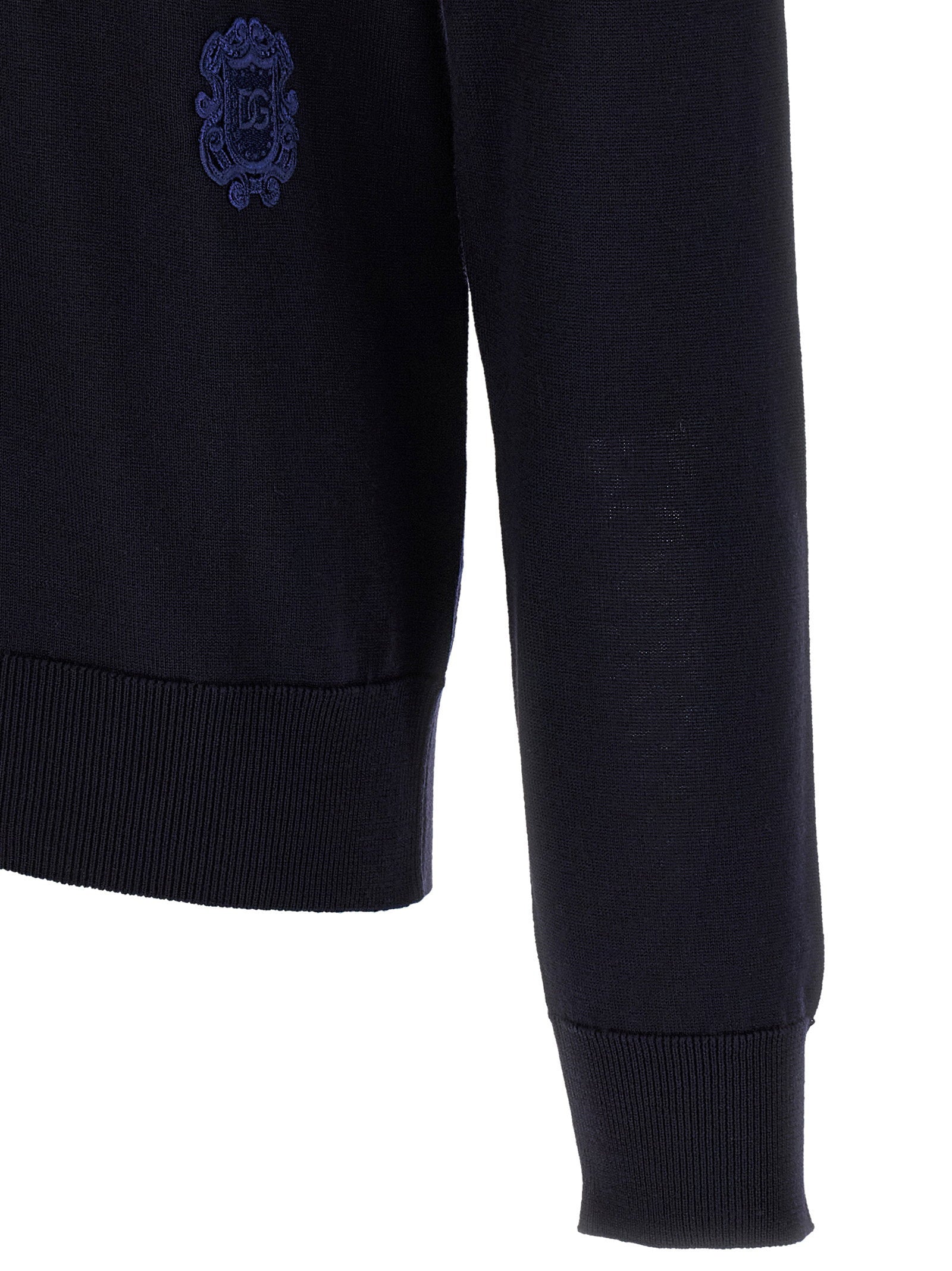 Dolce & Gabbana Virgin Wool Polo Shirt – 100% virgin wool - view 4