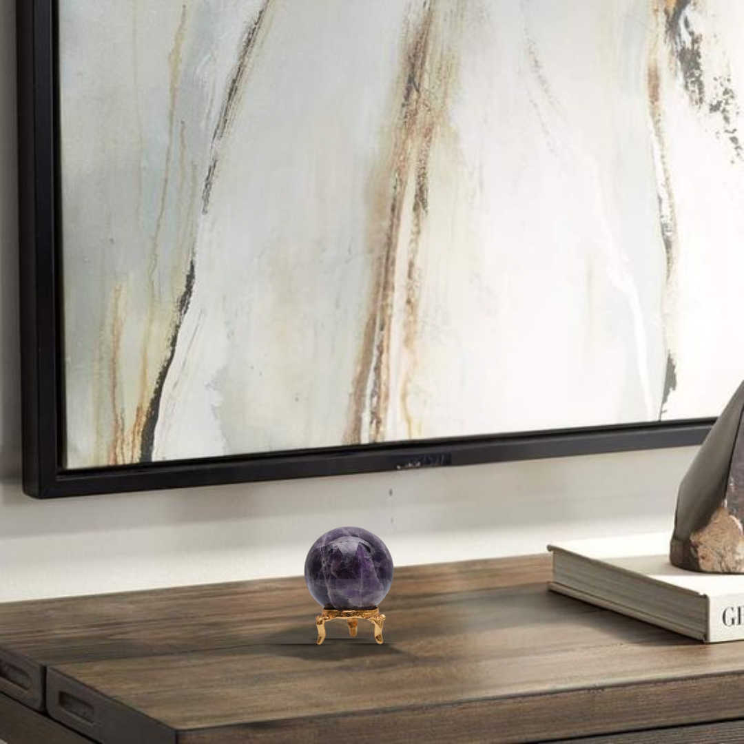 Gemsmantra Amethyst Sphere/Ball - view 2