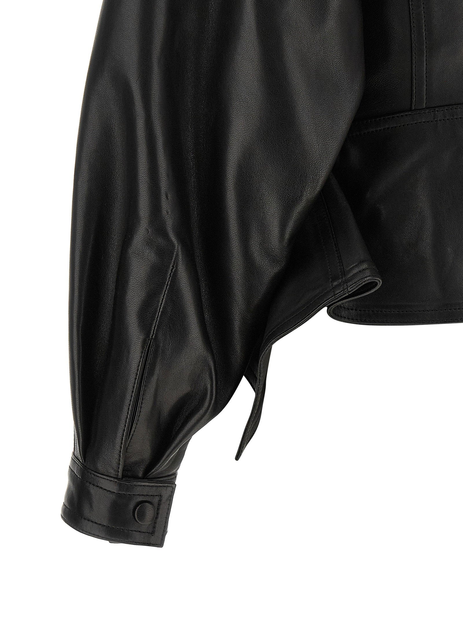 Balmain Iconica Leather Jacket - view 4