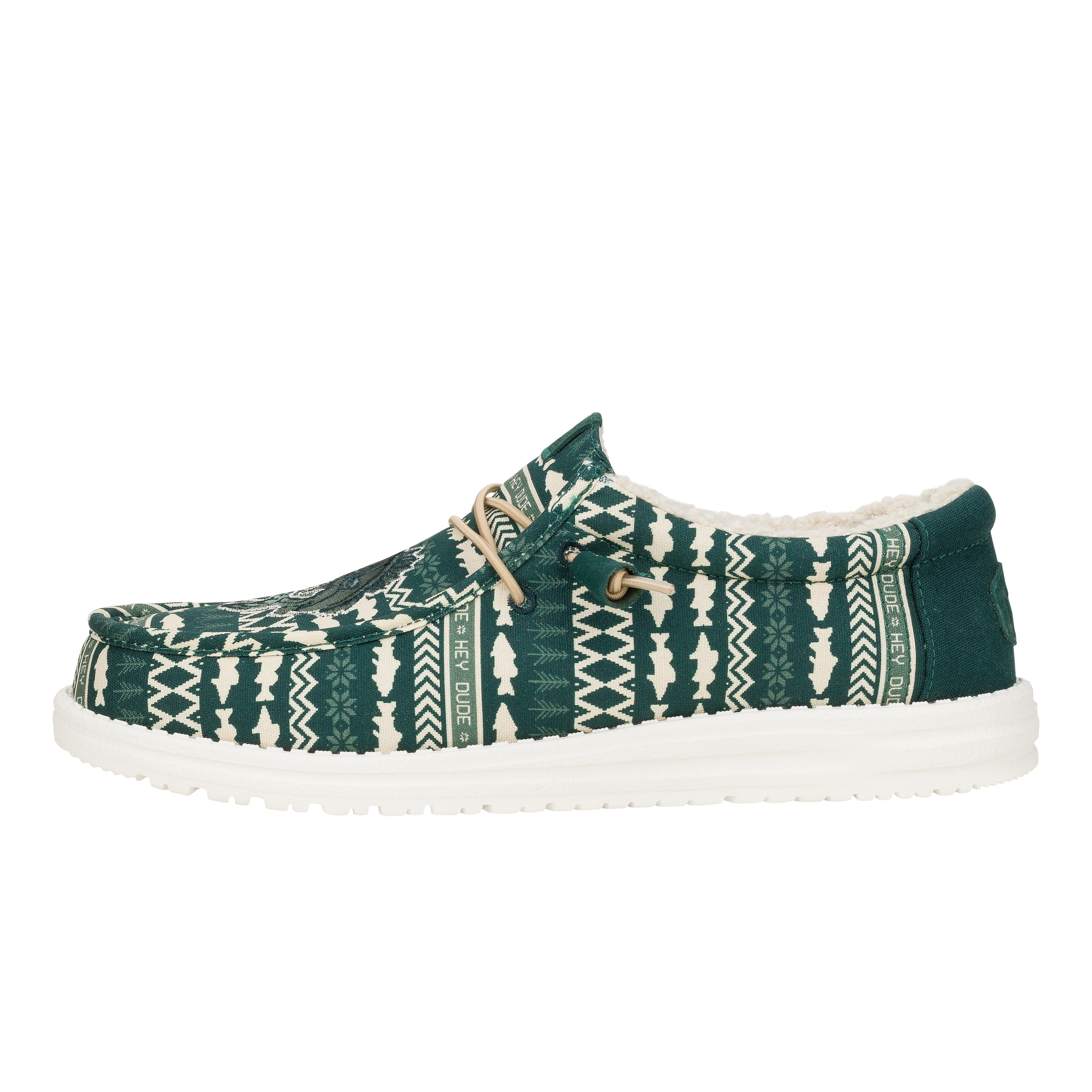 HEYDUDE shoes Wally Merry Fishmas Sweater - Sea Green/Multi
