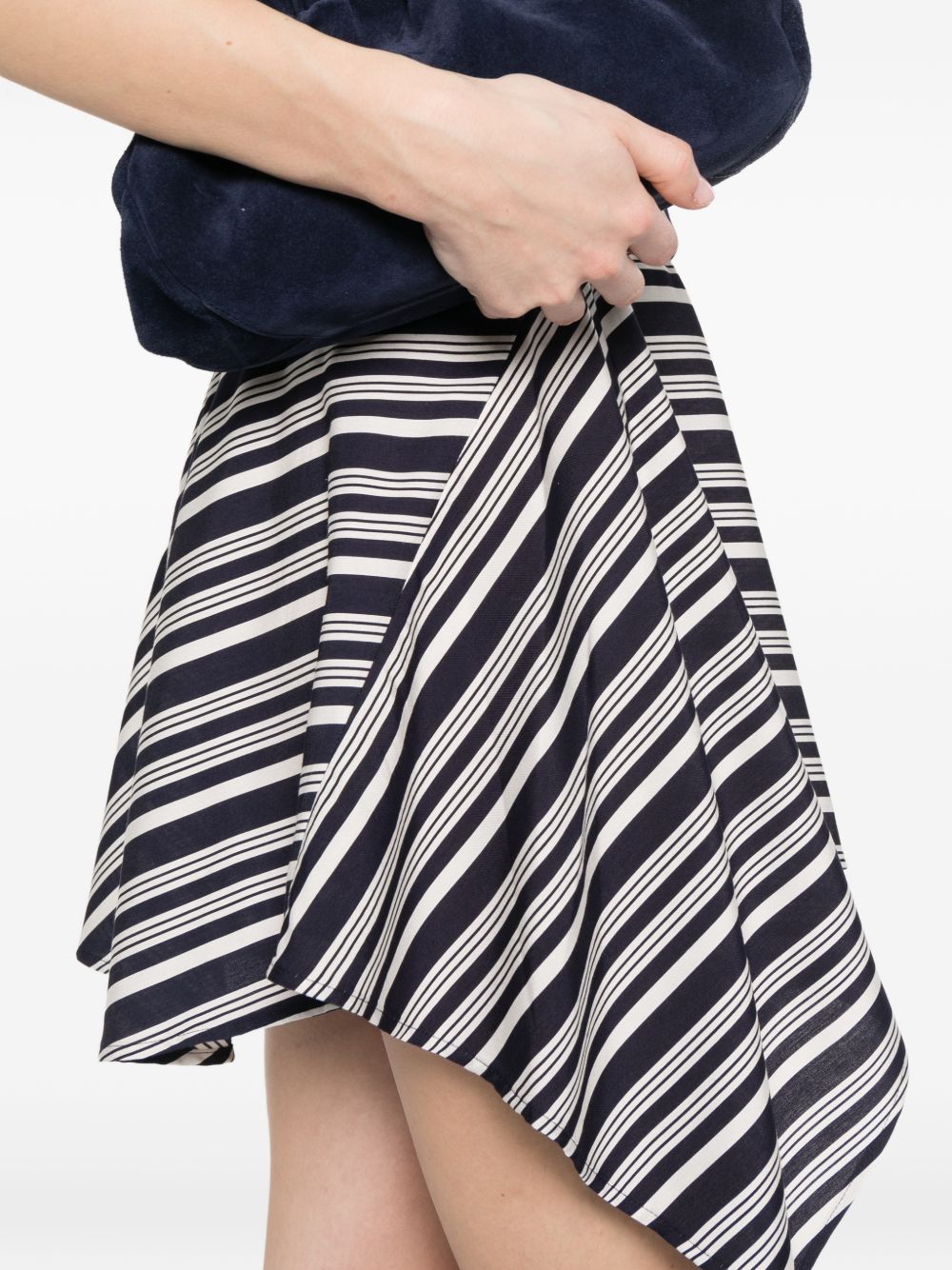 Iro Unya asymmetric dress – Viscose 88%, Nylon 12% - view 2