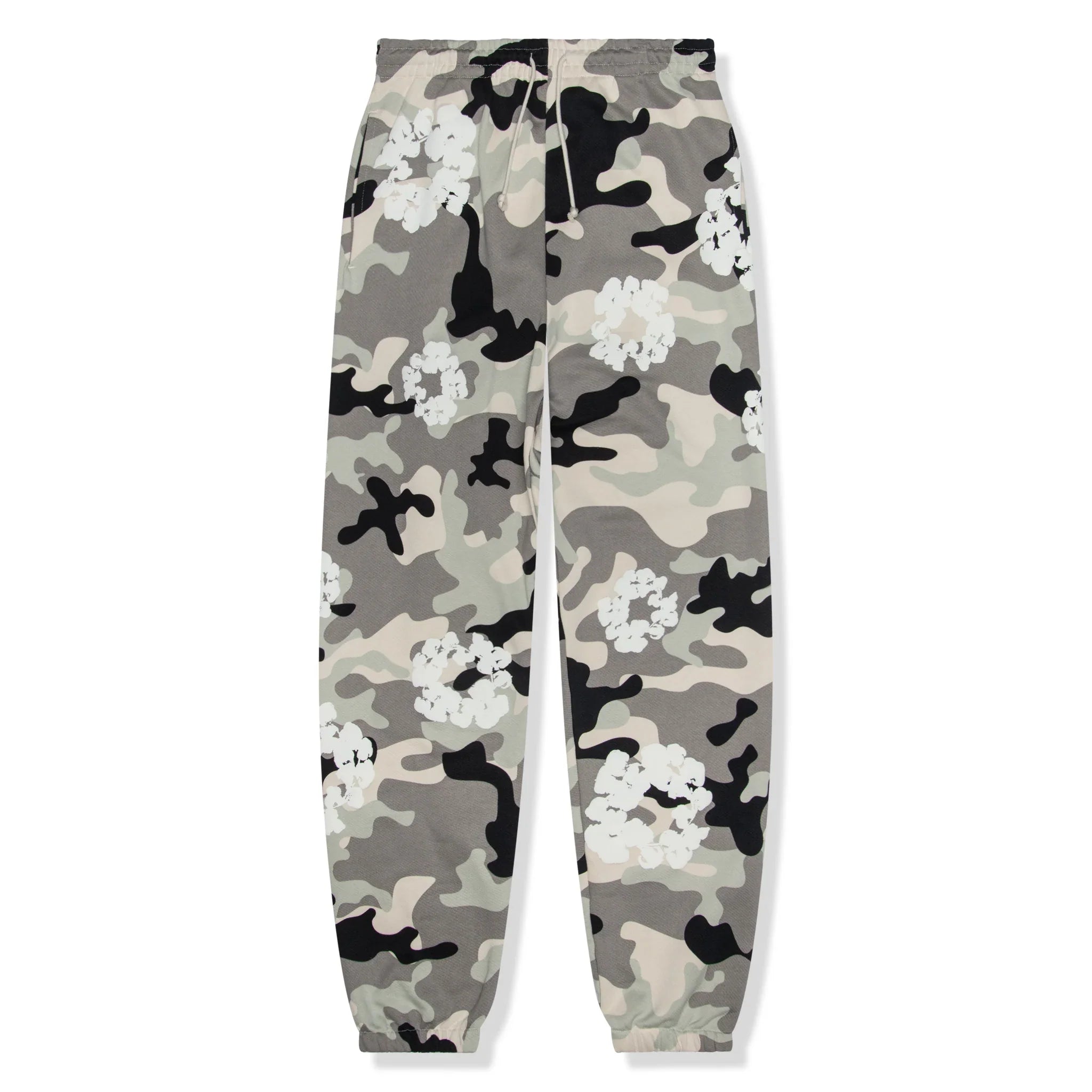 Denim Tears White Camo Cotton Wreath Sweatpants