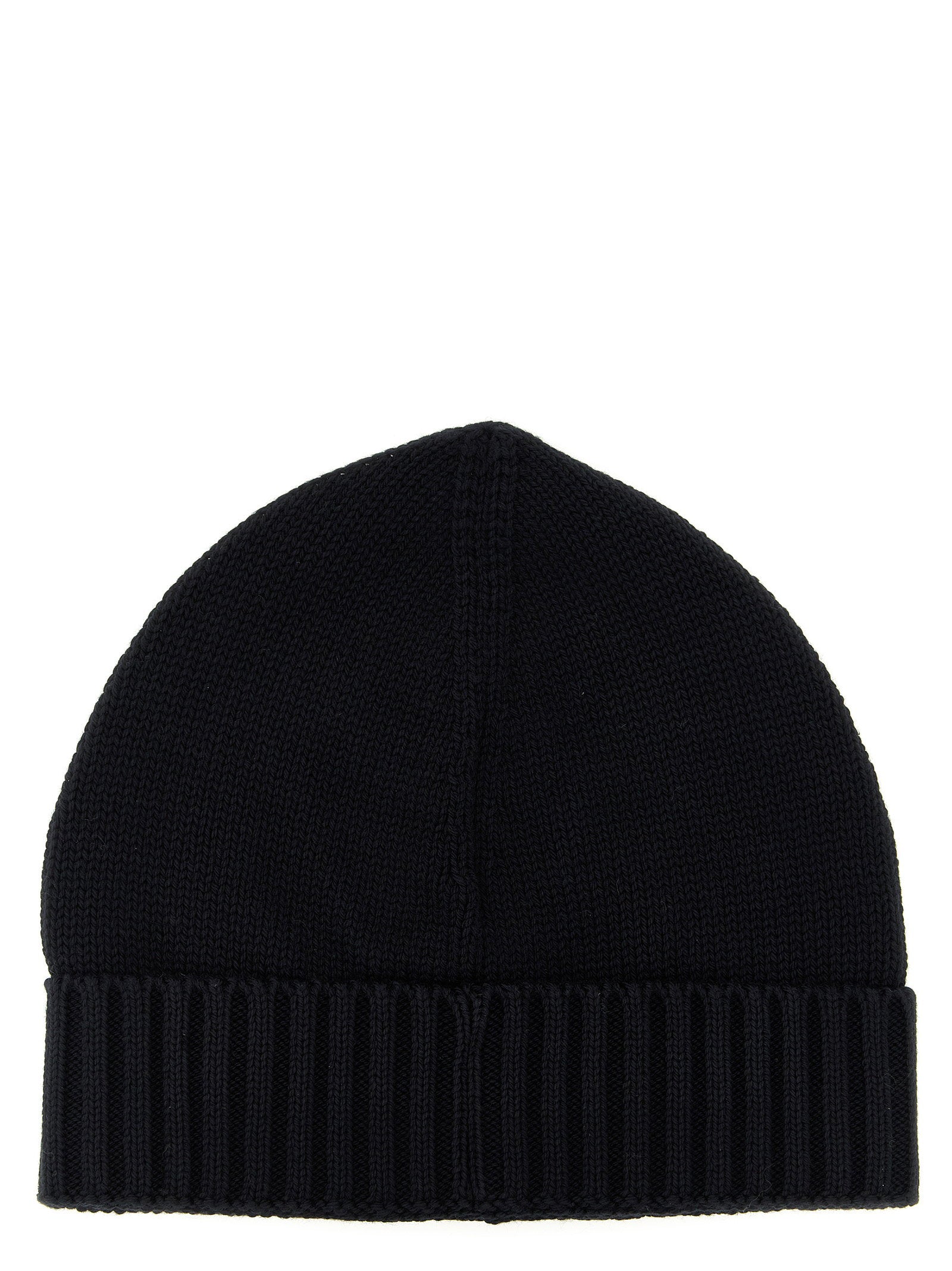 Stone Island Junior Logo Patch Beanie – 95% cotton 5% polyamide - view 2