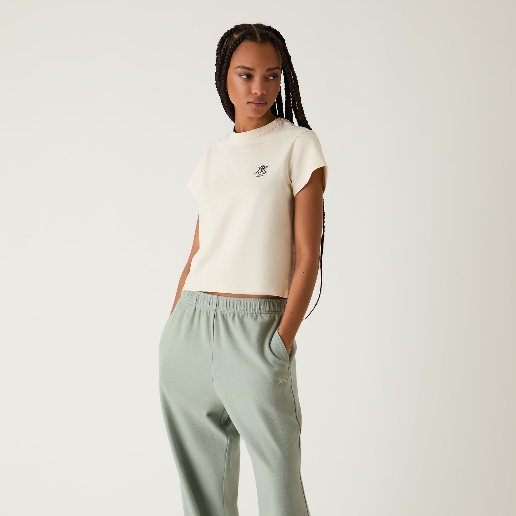 Kith Women Mulberry Vintage Tee - Muslin - view 2
