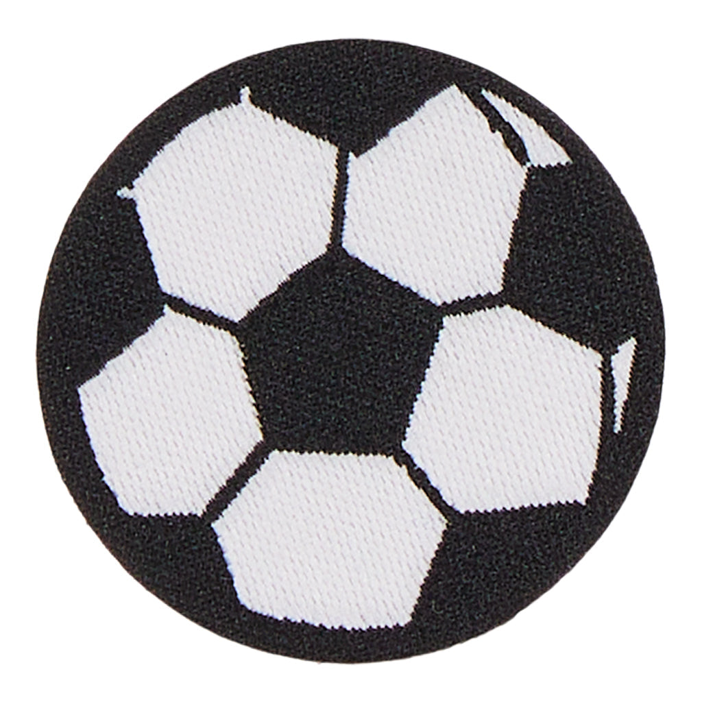 HEYDUDE shoes Soccer Ball Patch - Soccer Ball White/Black