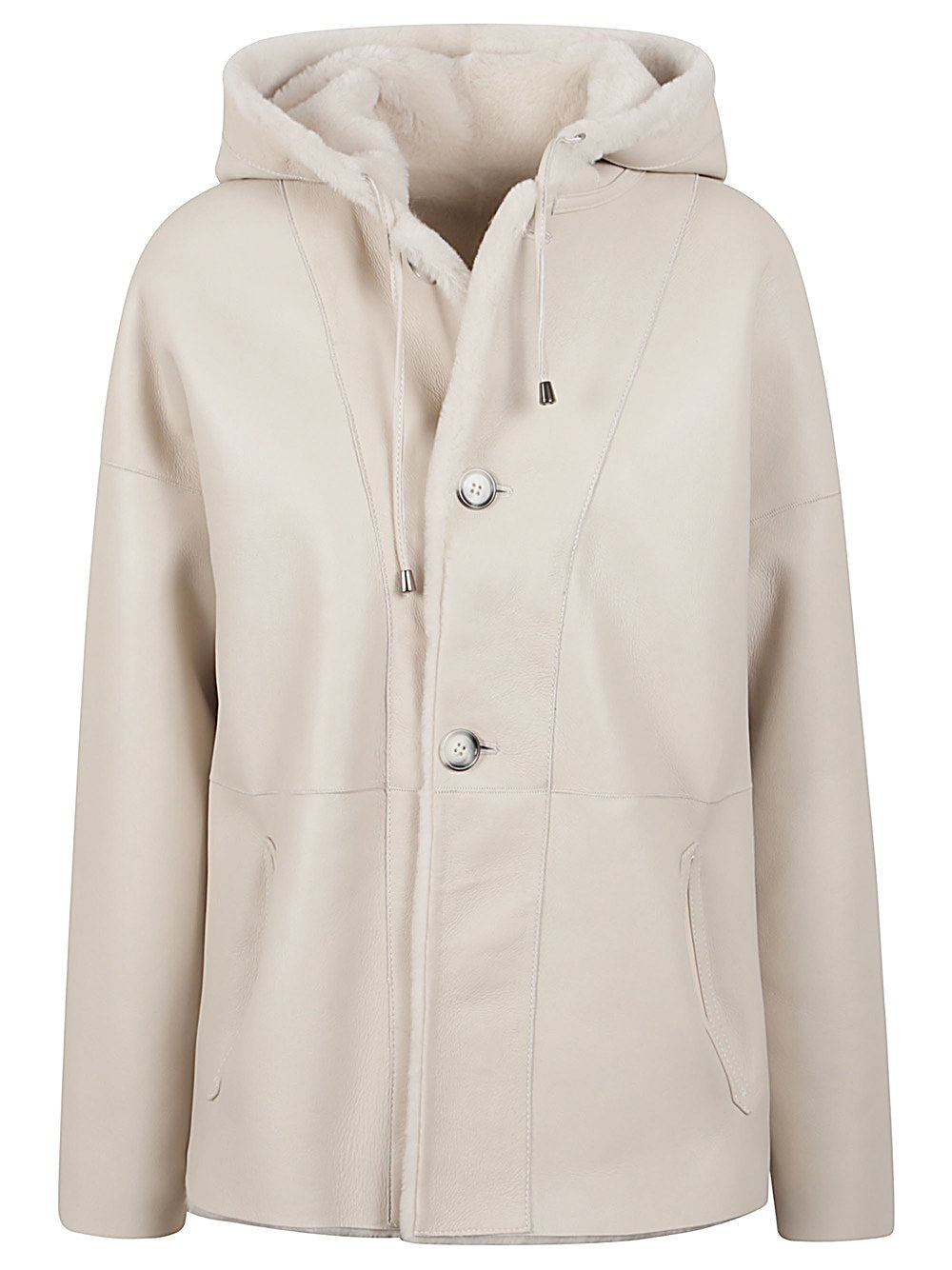 Enes Fur hooded jacket – LEATHER 100% - view 3